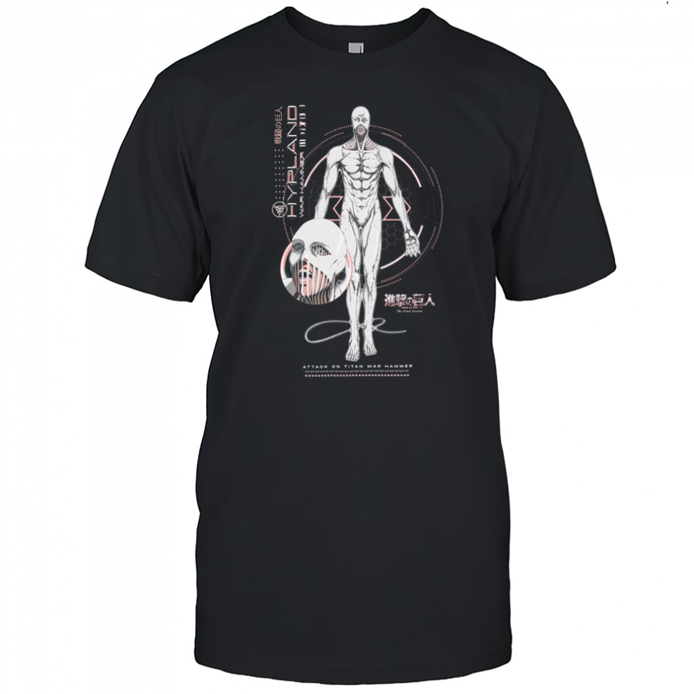 Hypland Aot War Hammer T-Shirt
