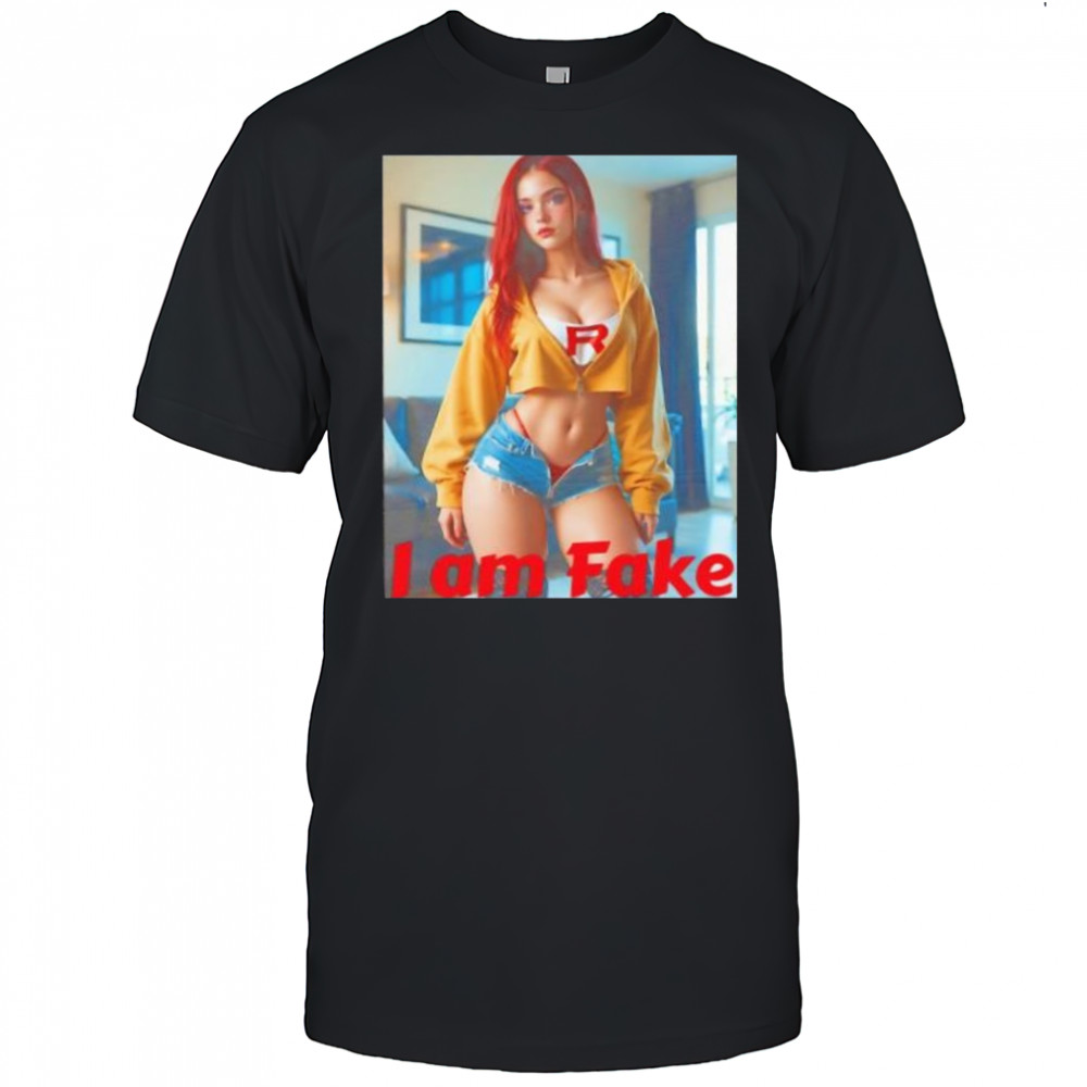 I am Fake girl shirt