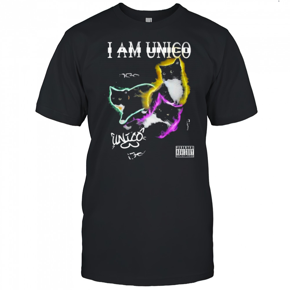 I Am Unico Cat T-shirt