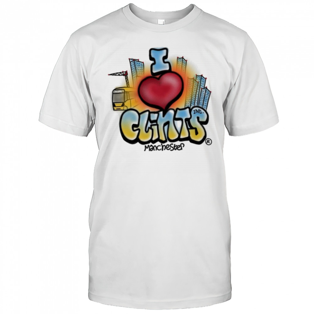 I Love Clints Manchester T-shirt