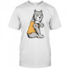 I Love DAD Pitbull Dog Tattoo Shirt