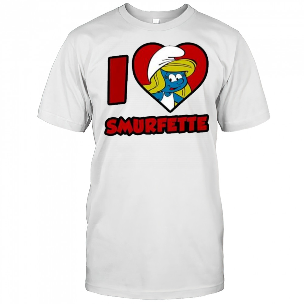 I love Smurfette shirt
