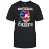 I may live in North Carolina but I’m a Kansas City Chiefs fan forever shirt