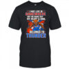 I May Live In Somewhere But On Game Day My Heart And Soul Belongs To The Oklahoma City Thunder T-Shirt