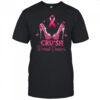I Wear Pink In Memory Of My Mom Breast Cancer Awareness Shirt