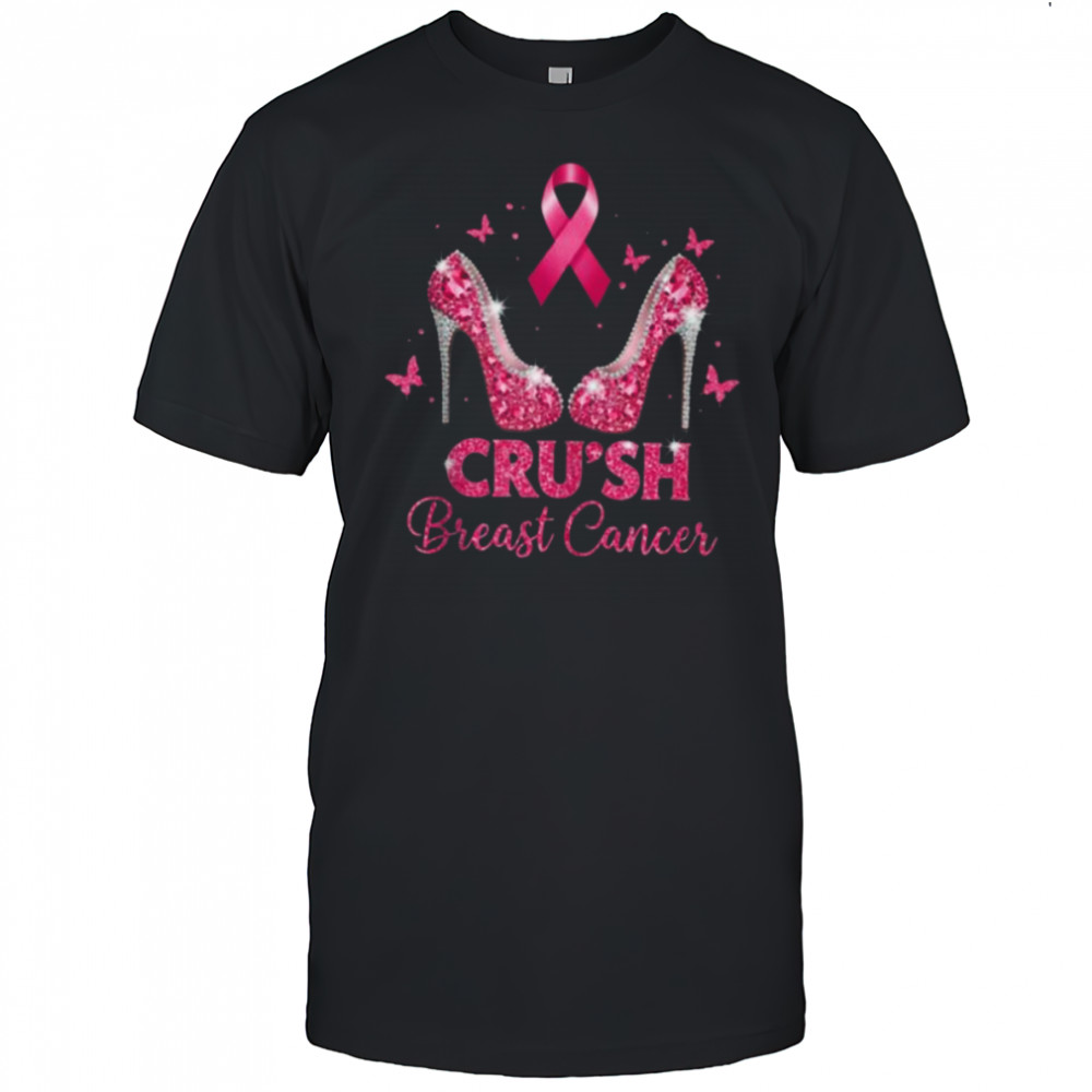I Wear Pink In Memory Of My Mom Breast Cancer Awareness Shirt