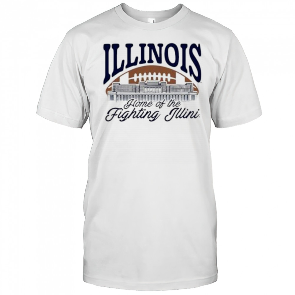 Illinois Football Memorial Stadium shirt