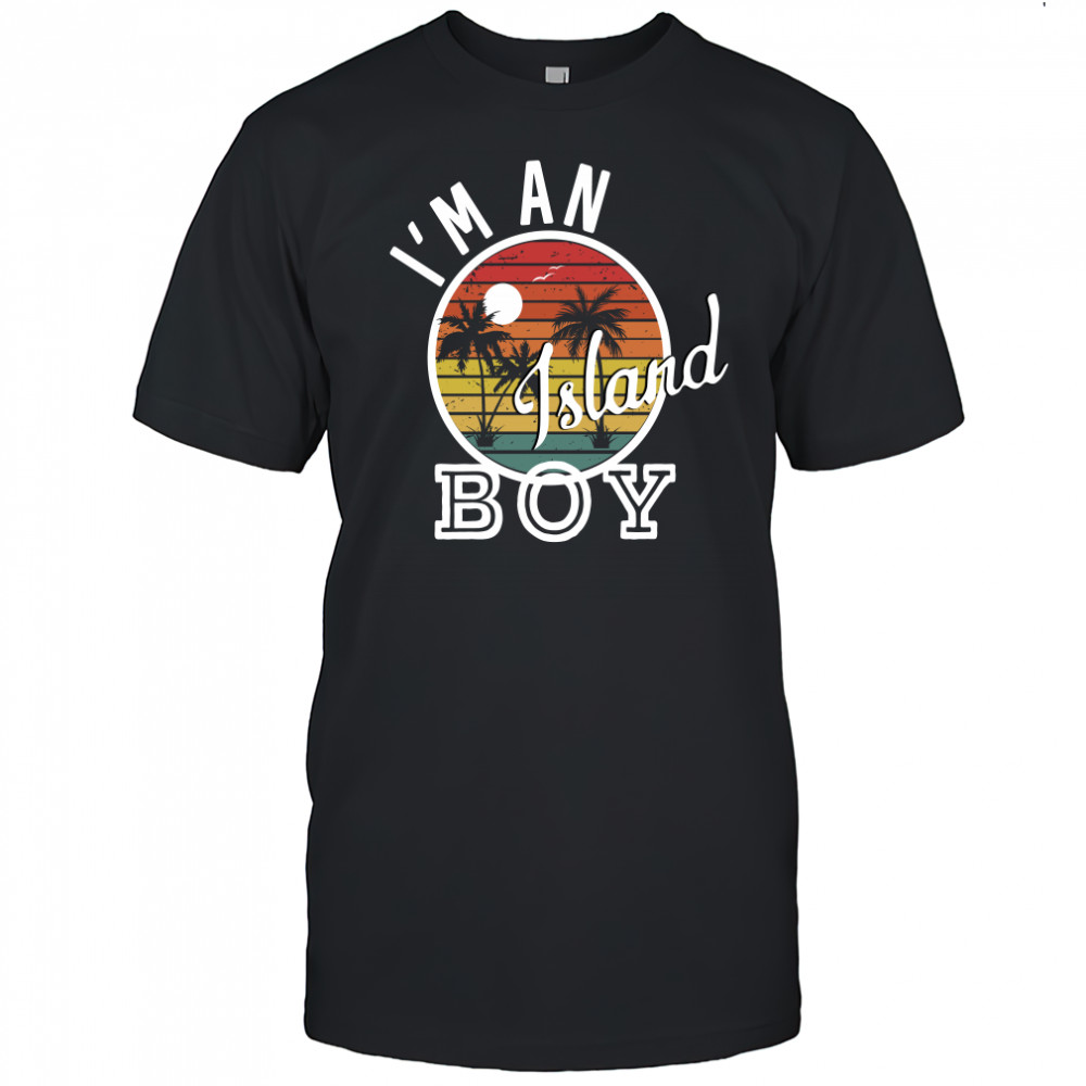 I'm An Island Boy Funny Rap Song Lyrics T-Shirt
