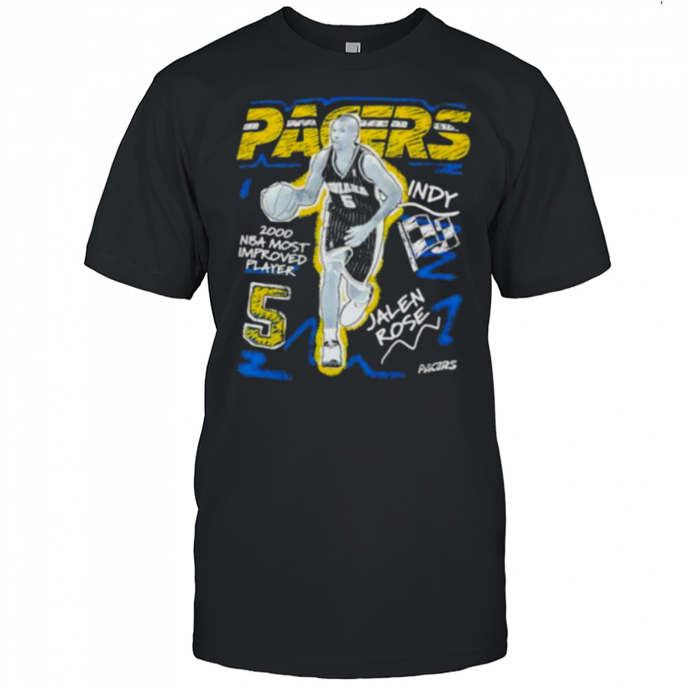 Indiana Pacers Jalen Rose NBA most improved player shirt