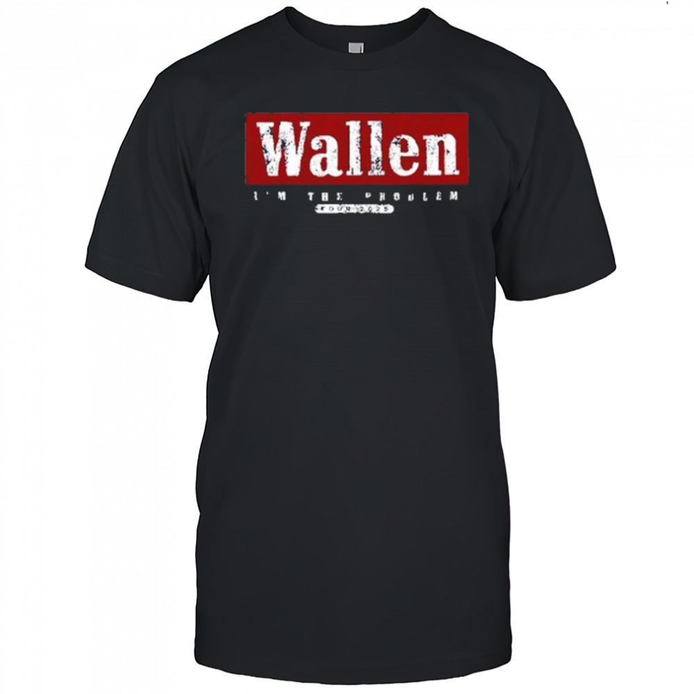 intage Morgan Wallen Tour 2025 T-Shirt