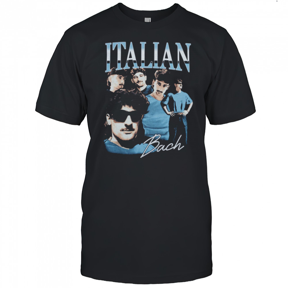 ItalianBach ItalianBach Beach Black T-Shirt