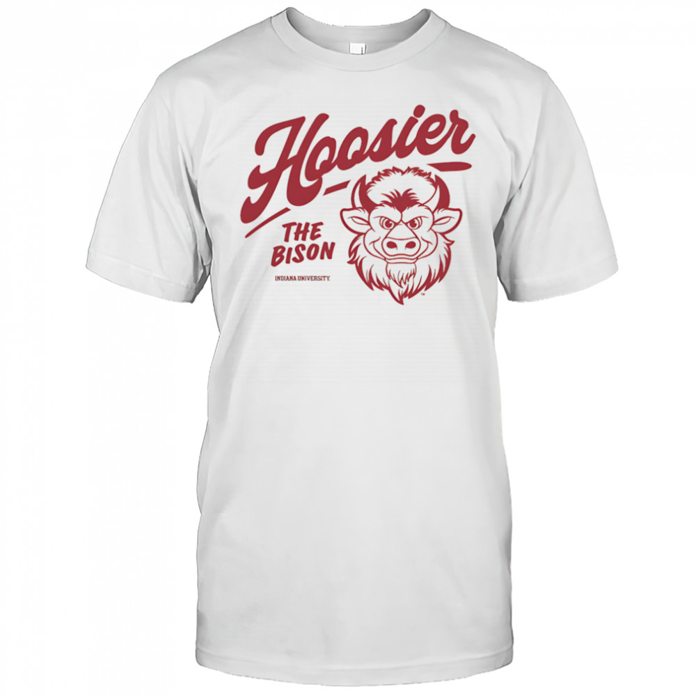 IU Hoosier the Bison 2025 mascot shirt