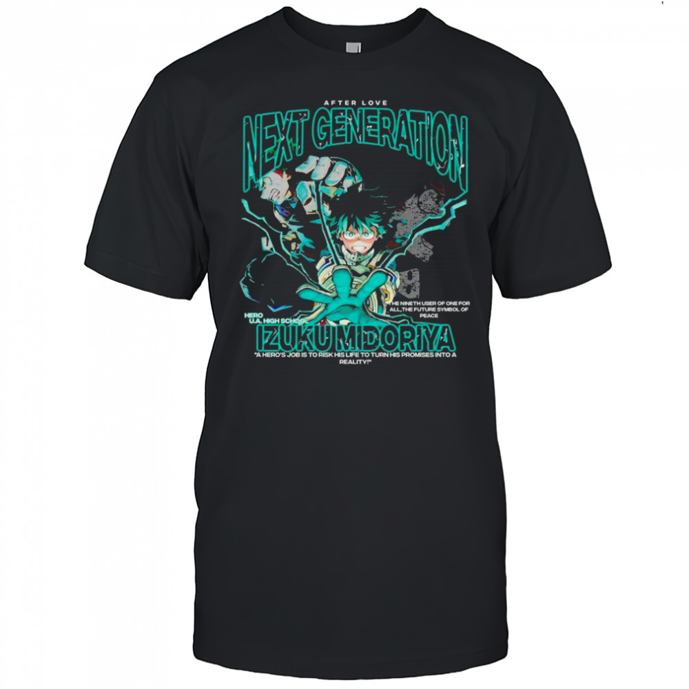 Izuku Midoriya Next Generation T-shirt
