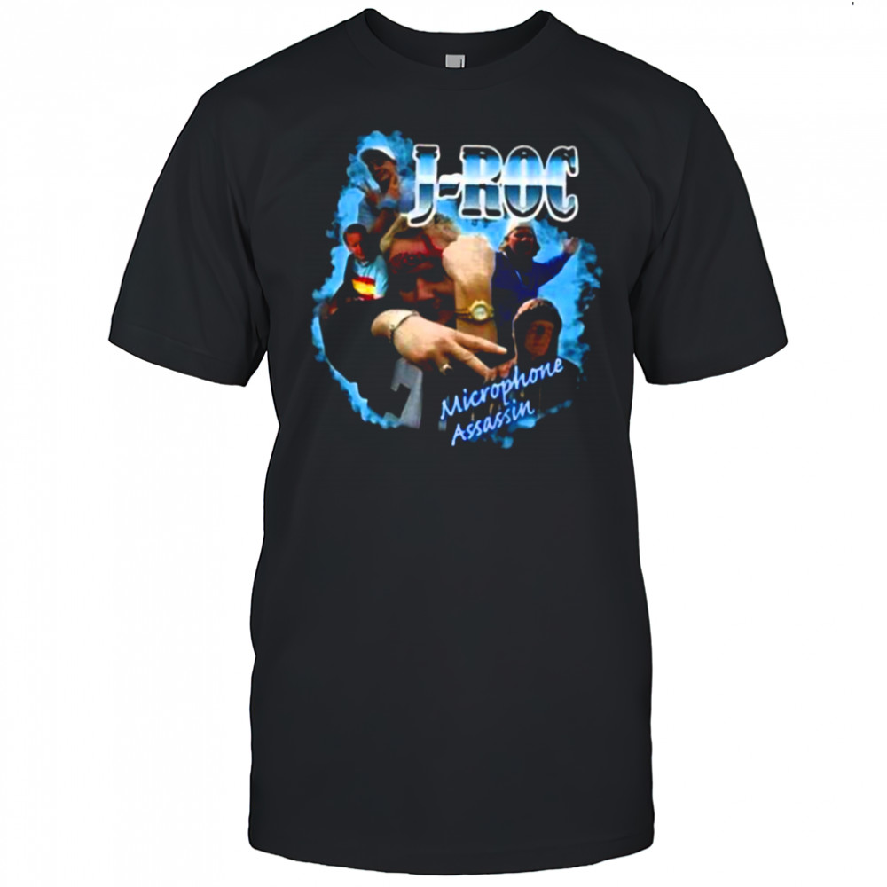 J Roc Jonathan Torrens microphone assassin graphic shirt