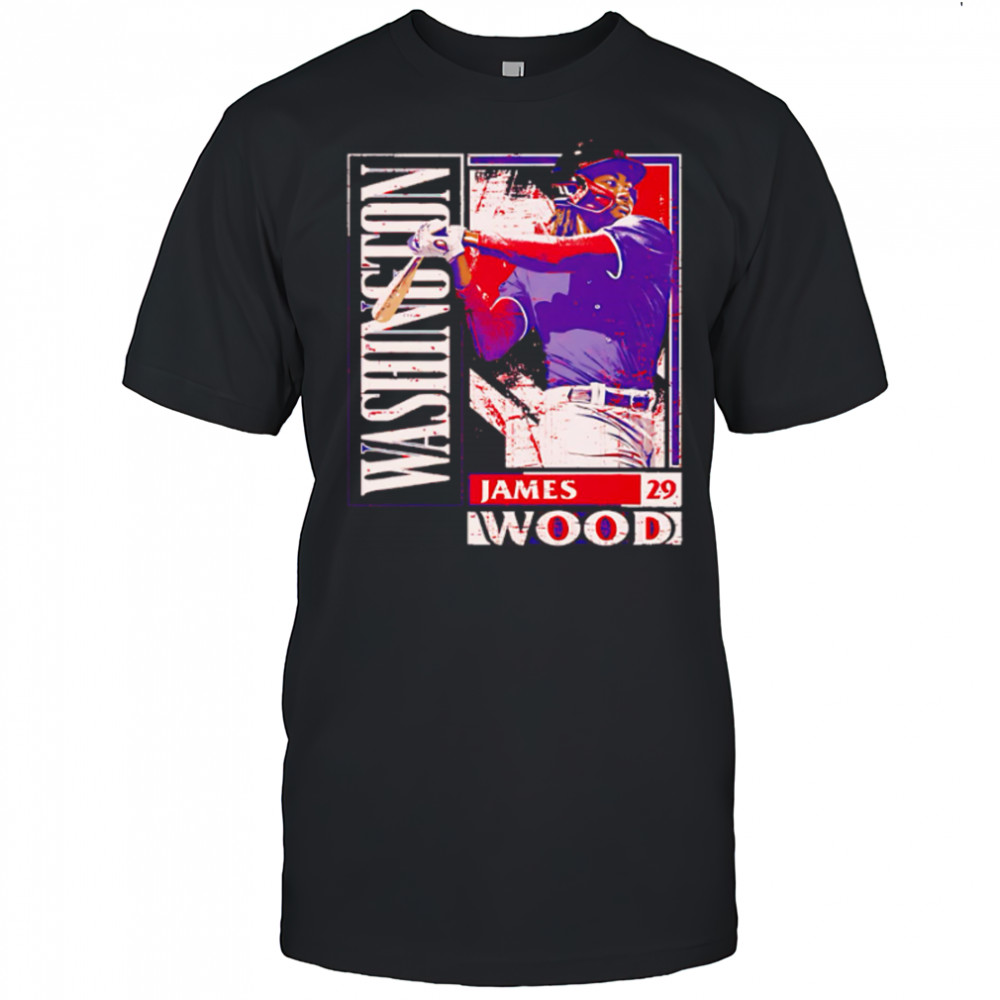James Wood Washington Card Style vintage shirt