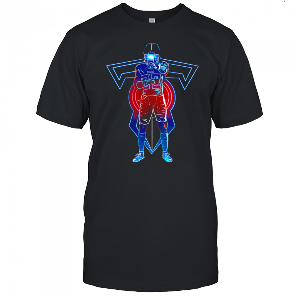 Jarvis Brownlee Jr. Tennessee Titans neon shirt