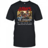 Jaws 50 Years 1975-2025 Thank You For The Memories Signature T-Shirt