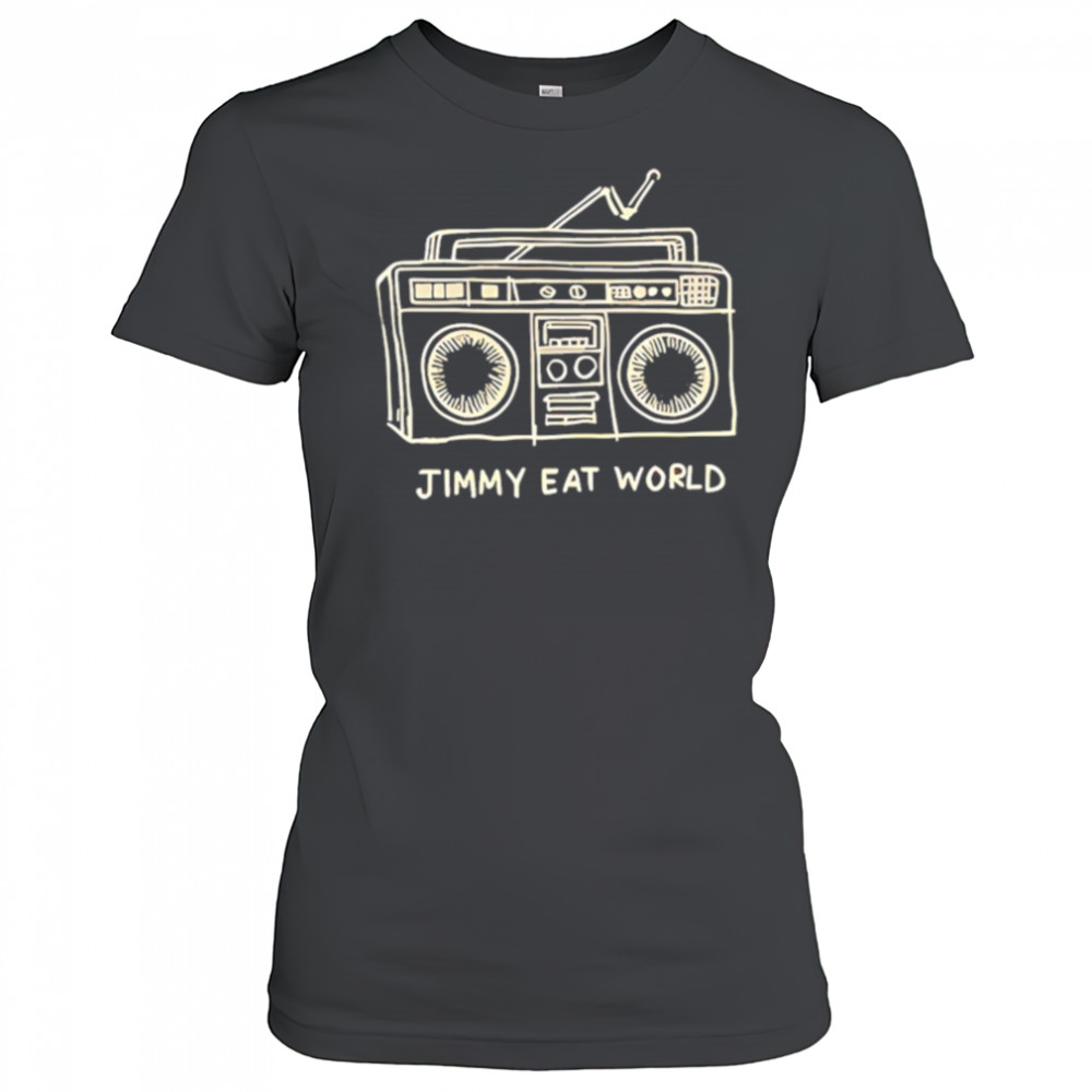 Jimmy eat world boombox shirt