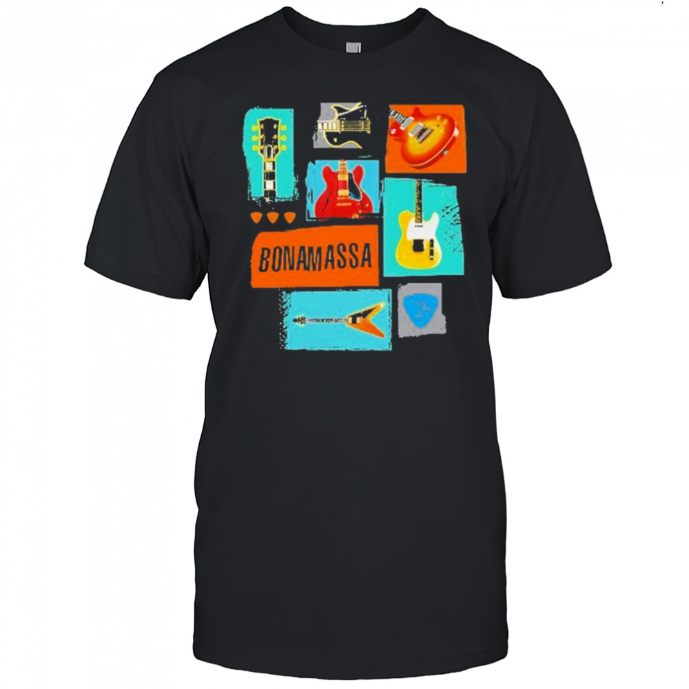 Joe Bonamassa Guitar Bunch T-shirt