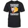 Joe burrow wearing tacocat shirt