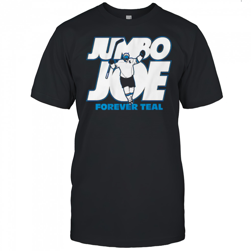 Joe Thornton Jumbo Joe forever teal hockey shirt