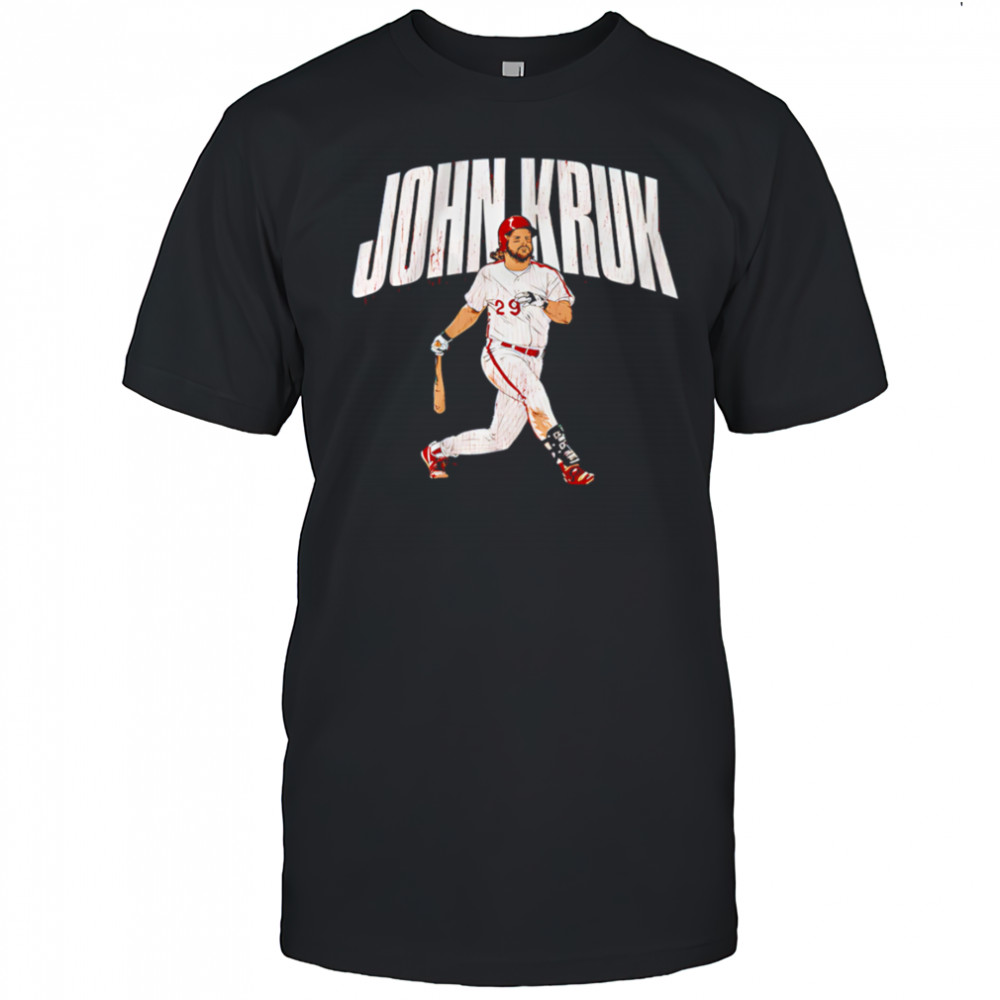 John Kruk Slugger Swing baseball shirt
