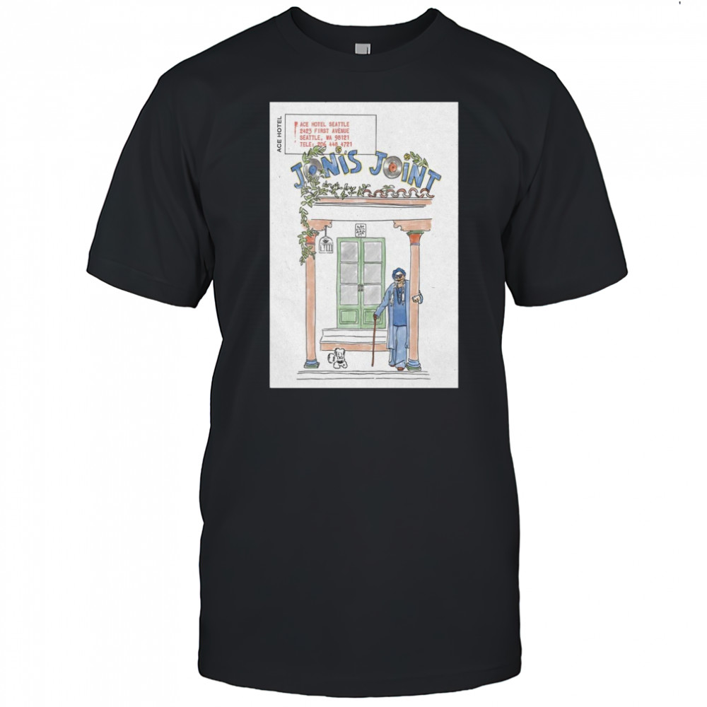 Joni Mitchell Joni’s Joint Seattle WA Poster Shirt