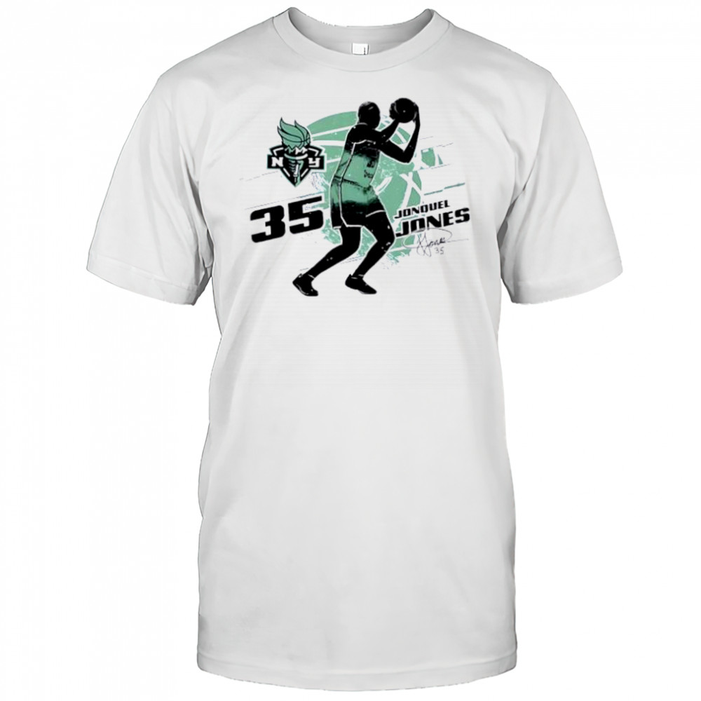Jonquel jones new york liberty silhouette shirt