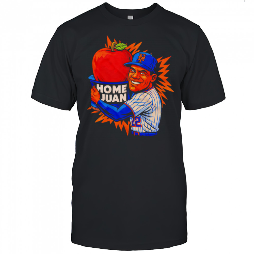 Juan Soto New York Mets Home Juan Apple Caricature Player shirt