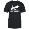 Just wingin’ it dragon shirt