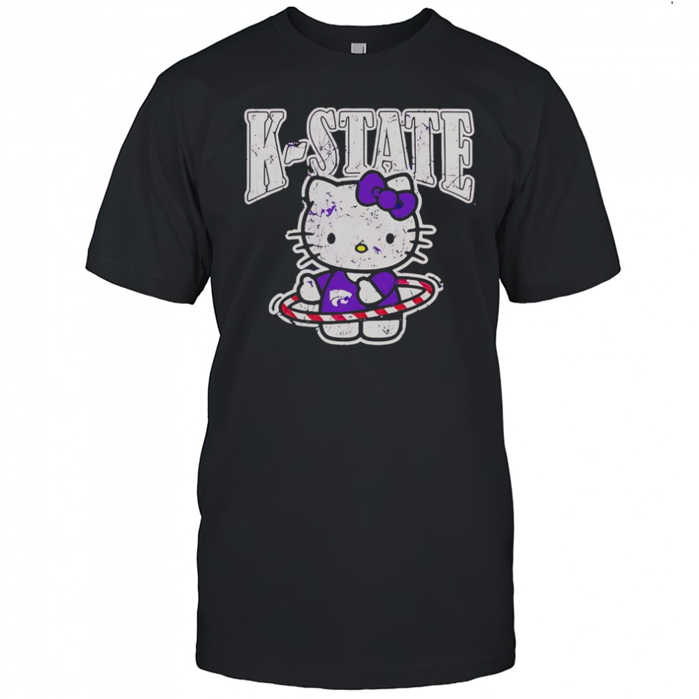 K-State Wildcats Hello Kitty T-Shirt