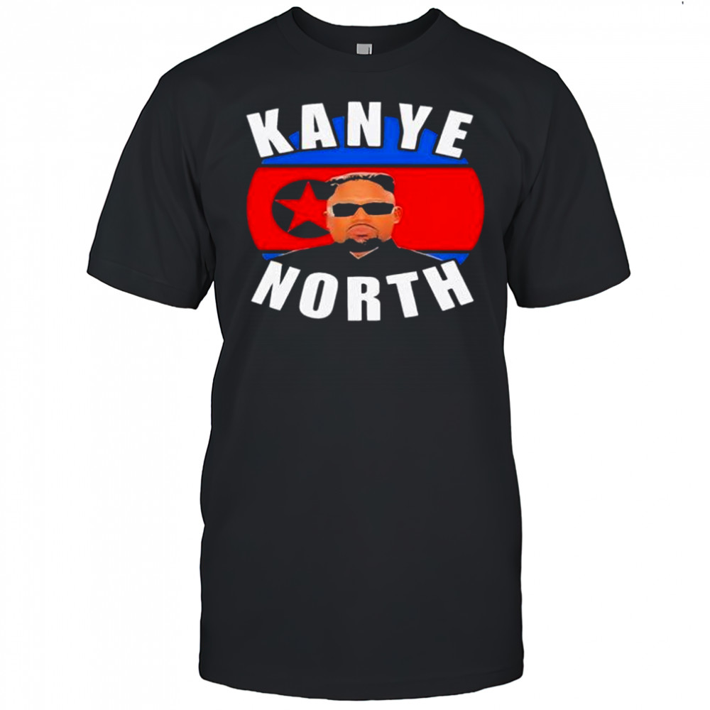Kanye West X Kim Jong Un North Carolina T-Shirt