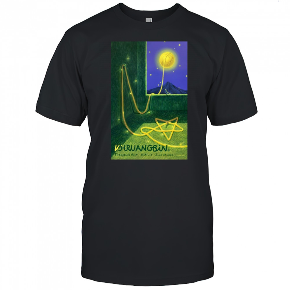 Khruangbin Poster June 29 2025 Thompson’s Point Portland ME T-Shirt