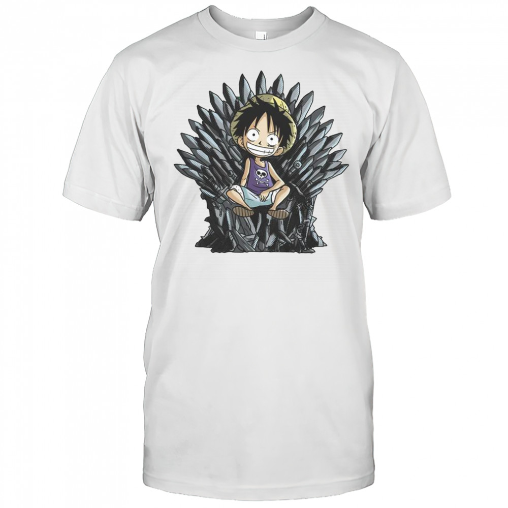 King Of Pirates Throne One Piece Luffy T-Shirt