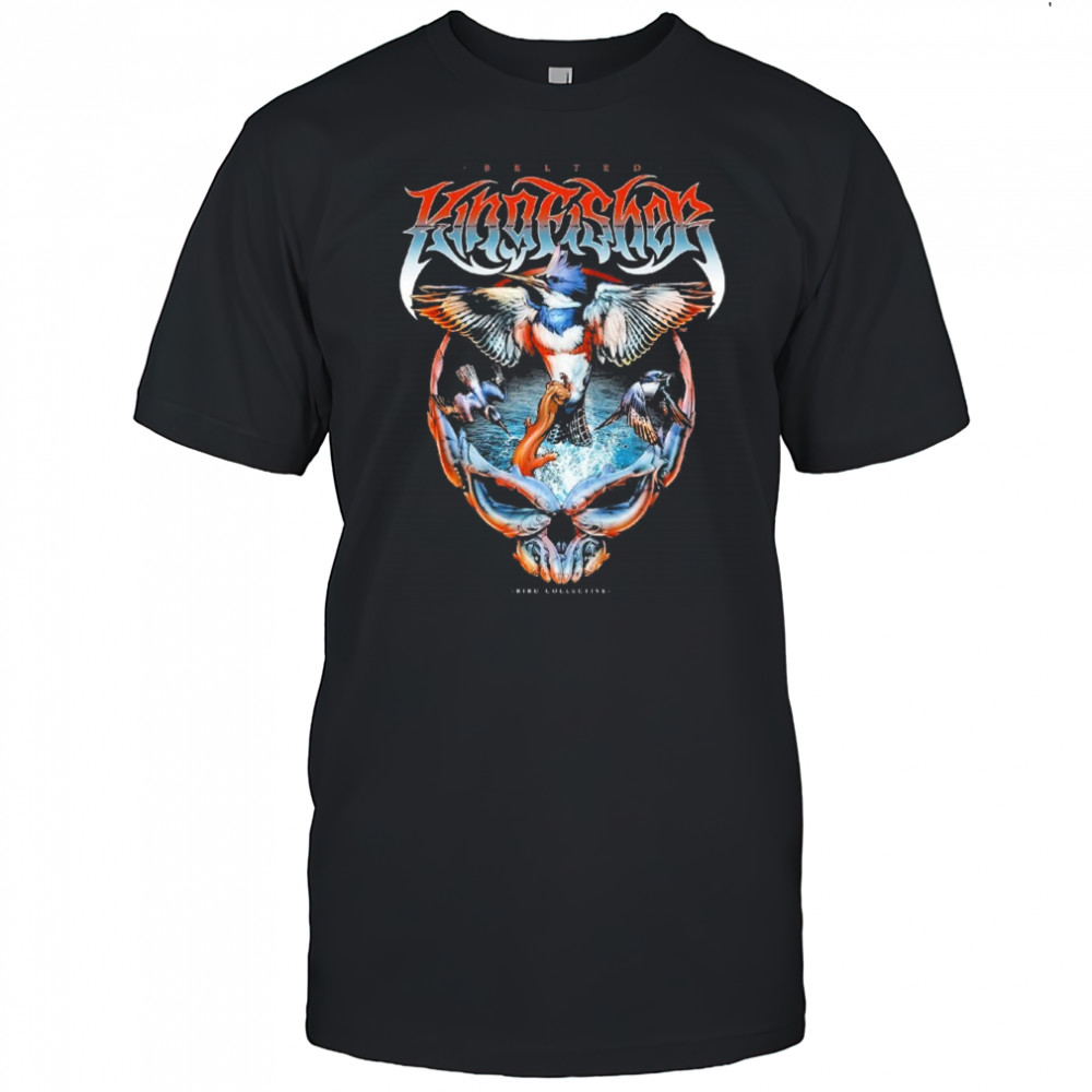 Kingfisher Belted Bird Collective T-shirt