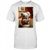 Koala Bear reading Newspaper Bathroom Morning Routine Charm shirt