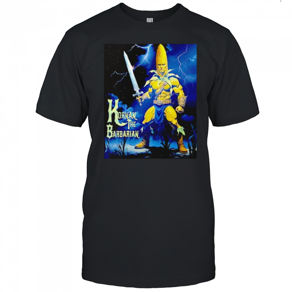 Kornan the Barbarian shirt