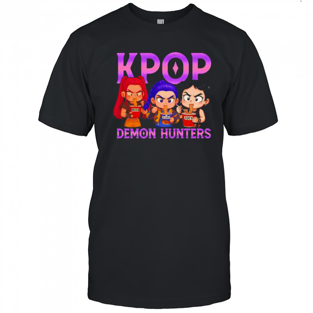 Kpop Demon Hunters chibi shirt
