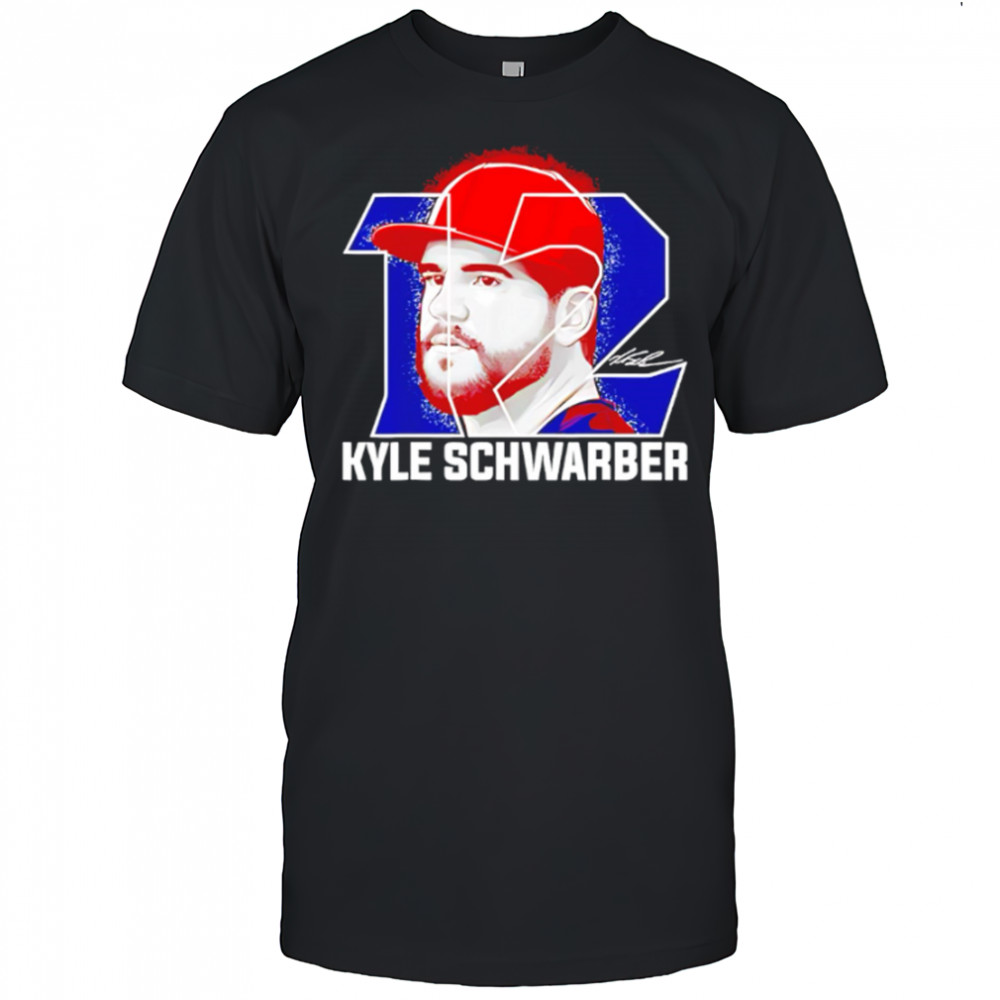Kyle Schwarber 12 Silhouette Schwarber Philadelphia shirt