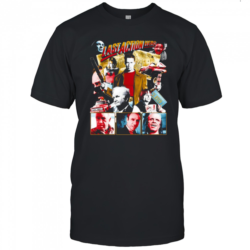 Last action hero Slater 1993 shirt