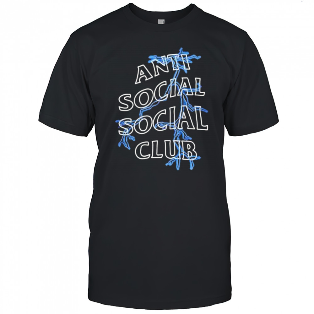 Lightning Anti Social Social Club shirt