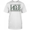 Live Free New Hampshire Bar shirt