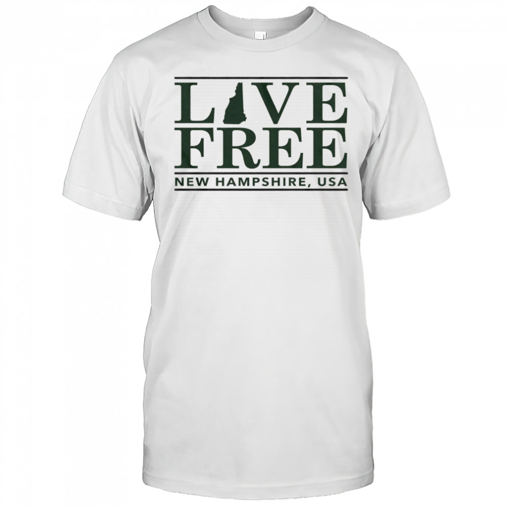 Live Free New Hampshire Bar shirt
