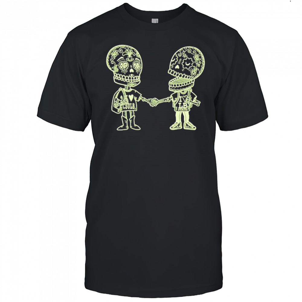 Long Beach State Sugar Skull T-shirt