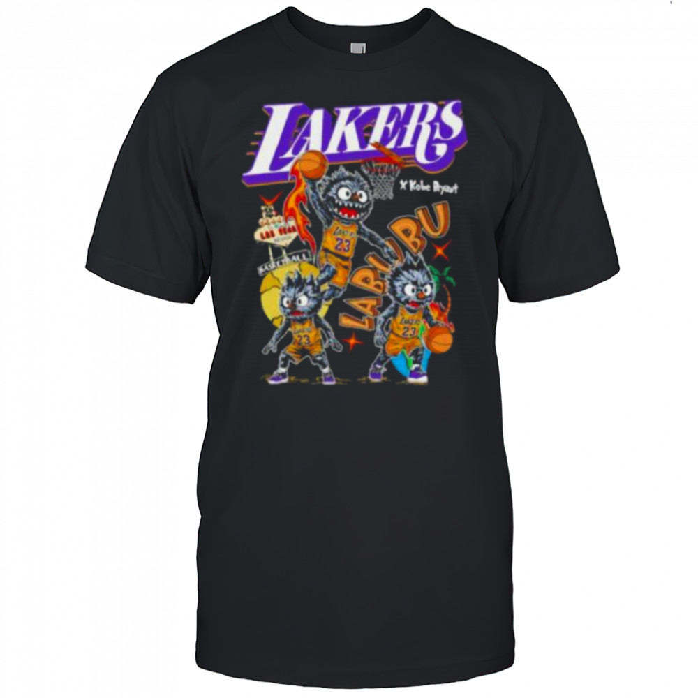 Los Angeles Lakers Kobe Bryant X Labubu shirt