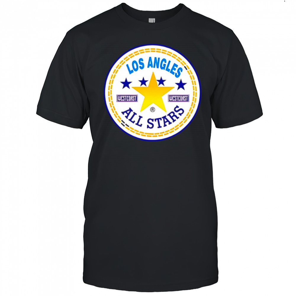 Los Angeles West Coast all stars logo shirt