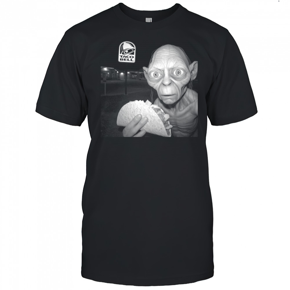 Lotr Gollum Taco Bell Funny Crossover Shirt
