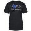 Love My Ravens Heart Football Shirt