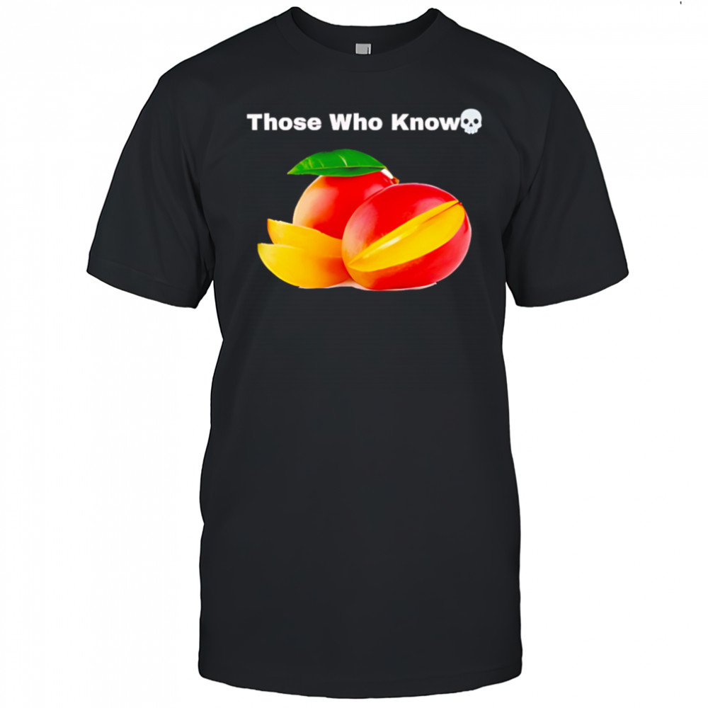 Mango Those Who Know shirt