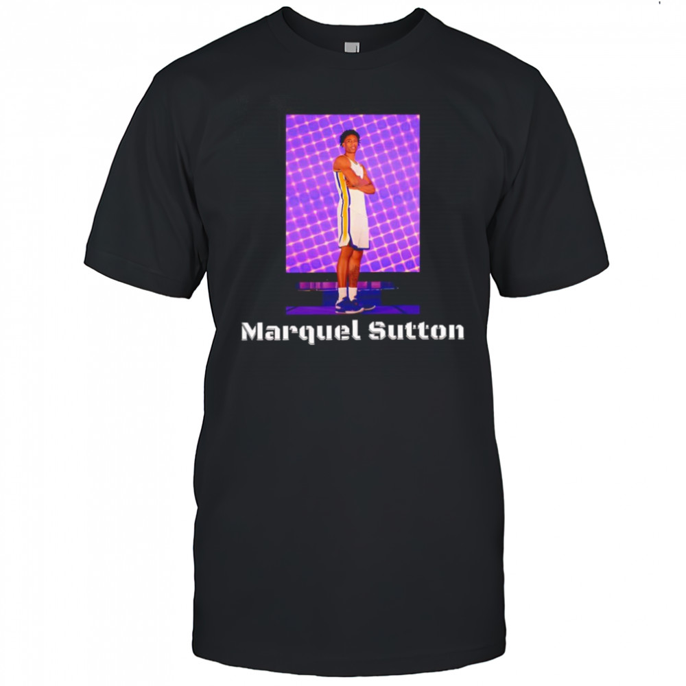 Marquel Sutton neon photo shirt